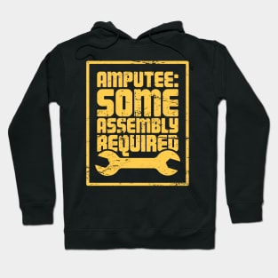 Funny Amputated Missing Leg Amputee Gift Hoodie